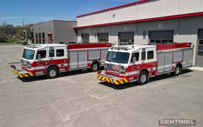 South Bend Fire Department (South Bend, Indiana) Rear Mount Engines