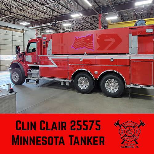 25575 Clin Clair MN Tanker