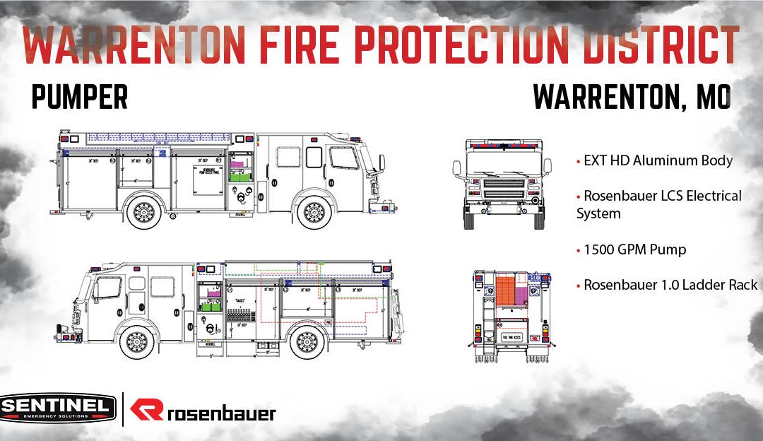 Warrenton Fire Protection District (Warrenton, Missouri) Two Pumpers