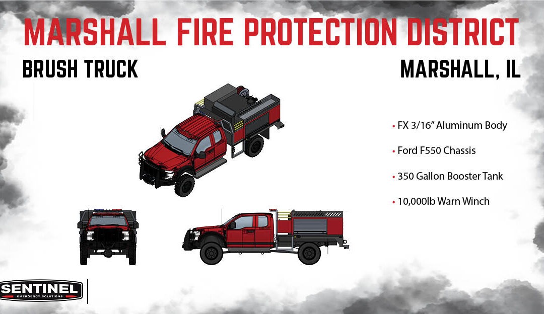 Marshall Fire Protection District (Marshall, Illinois) Brush Truck
