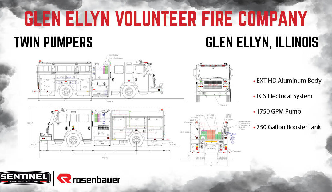 Glen Ellyn Volunteer Fire Company (Glen Ellyn, Illinois) Twin Pumpers