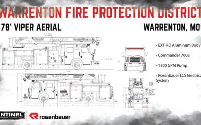 Warrenton Fire Protection District (Warrenton, Missouri) 78′ Viper Aerial